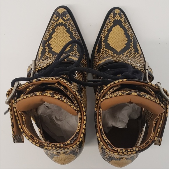 Chloe Rylee Python Print Medium Ankle
Boots - Picture 8 of 14